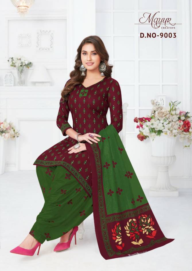 Mayur Ikkat 9 Cotton Printed Regular Wear Designer Dress Material Collection